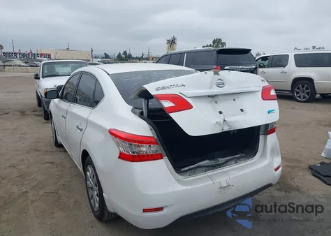 2013 Nissan Sentra Sv из США, поврежденный, VIN 3N1AB7AP0DL667939